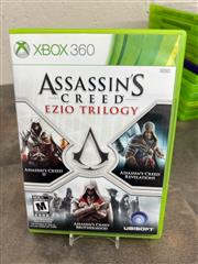 ASSASSINS CREED EZIO TRILOGY (XBOX 360) COMPLETE - TESTED